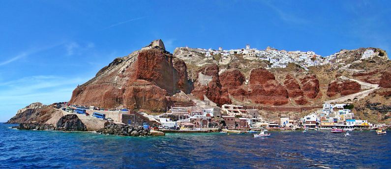 Amoudi Bay, Santorini, Greece
