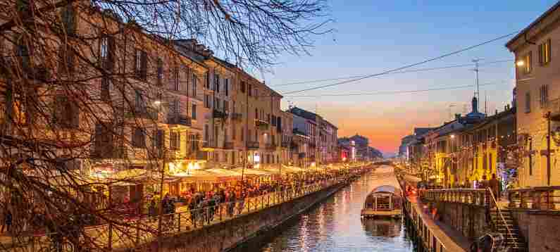 Christmas in Milan, Italy