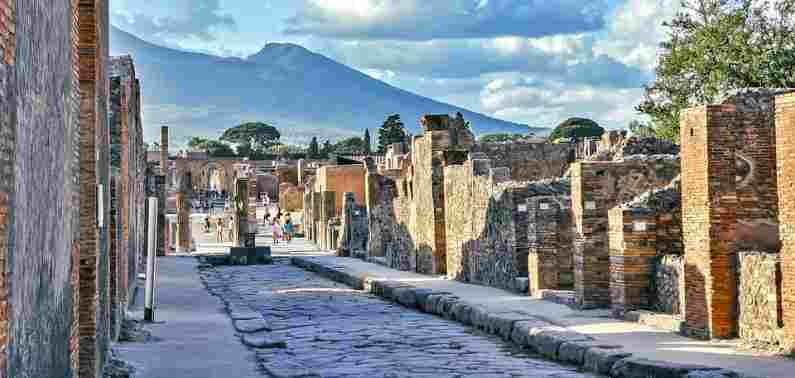 Visit Pompeii, near Naples, Italy