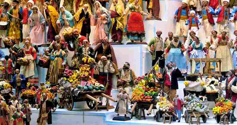 Christmas in Naples, Italy