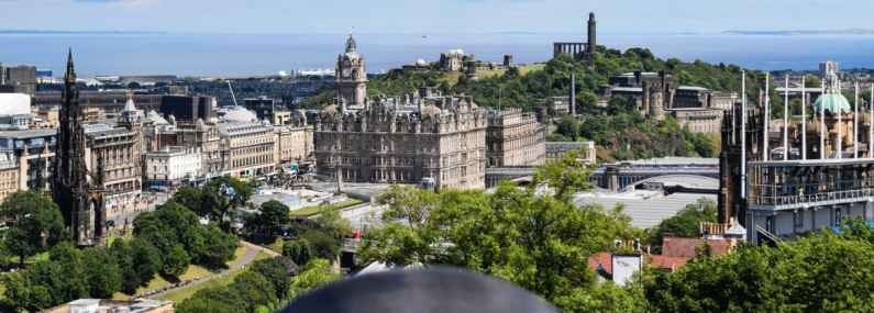 Edinburgh skyline, Scotland