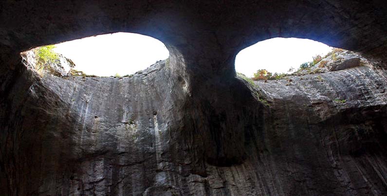 The Eyes of God - Prohodna Cave, Iskar Gorge