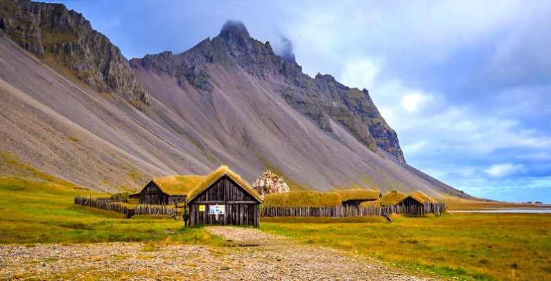 Viking film set in Iceland