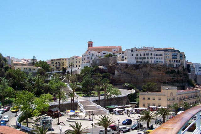 Mahon - capital city of Menorca, Balearic Islands, Spain