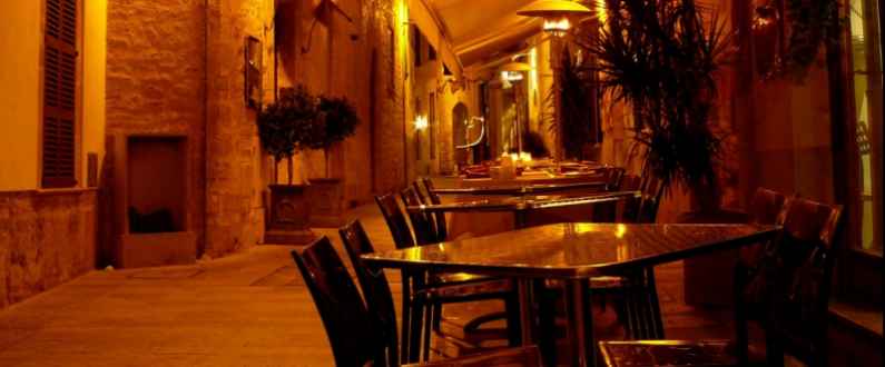 Dining in Mallorca, Balearic Islands, Spain