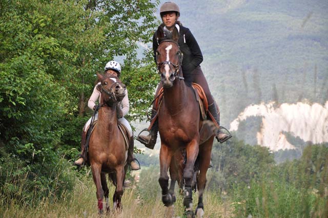 Horse riding in Morzine