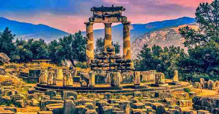Oracle of Delphi, Greece