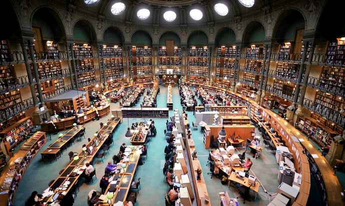 Biblioth&egrave;que Nationale de France (National Library of France), Paris