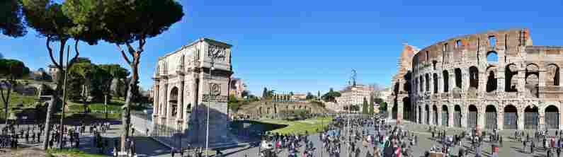 Rome is a popular destination for American tourists in Italy