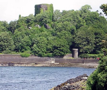 Dunollie castle near Oban, Scotland